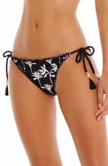 Cosita Linda Embroidered Reversible Bikini Bottoms