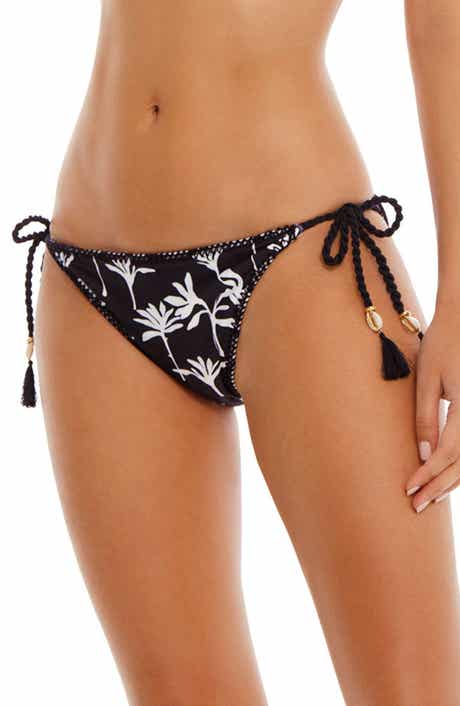 Cosita Linda Embroidered Reversible Bikini Bottoms