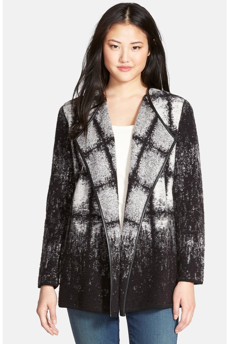 'Checked Out' Knit Jacket (Nordstrom Exclusive), Main, color, MULTI