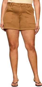 Sanctuary Wander On Twill Utility Shorts