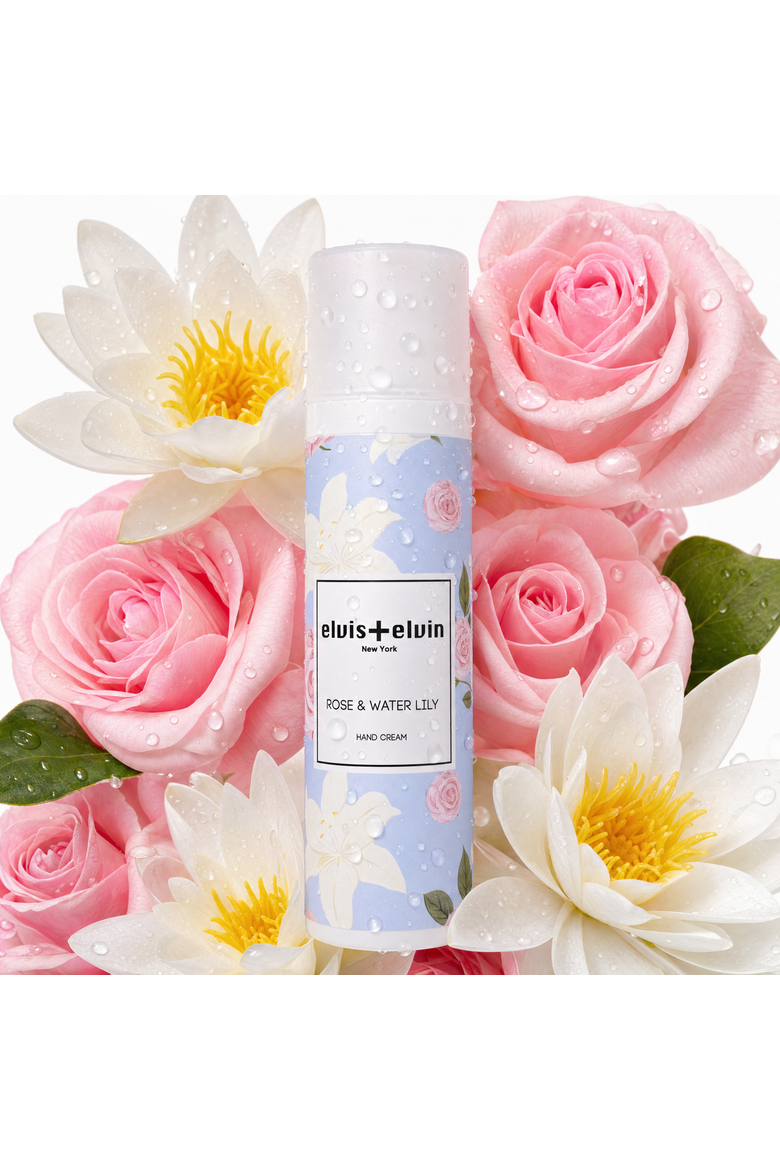 Rose & Water Lily Fragrance Hand Cream, Alternate, color, NA