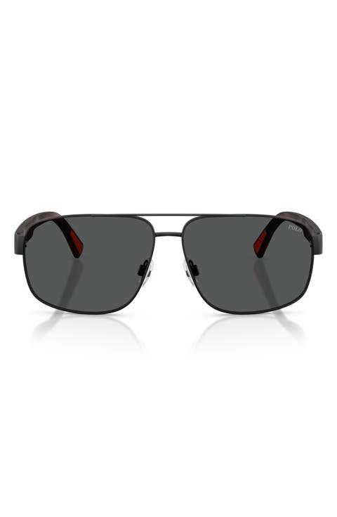 61mm Pilot Sunglasses