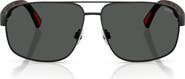 Polo Ralph Lauren 61mm Pilot Sunglasses