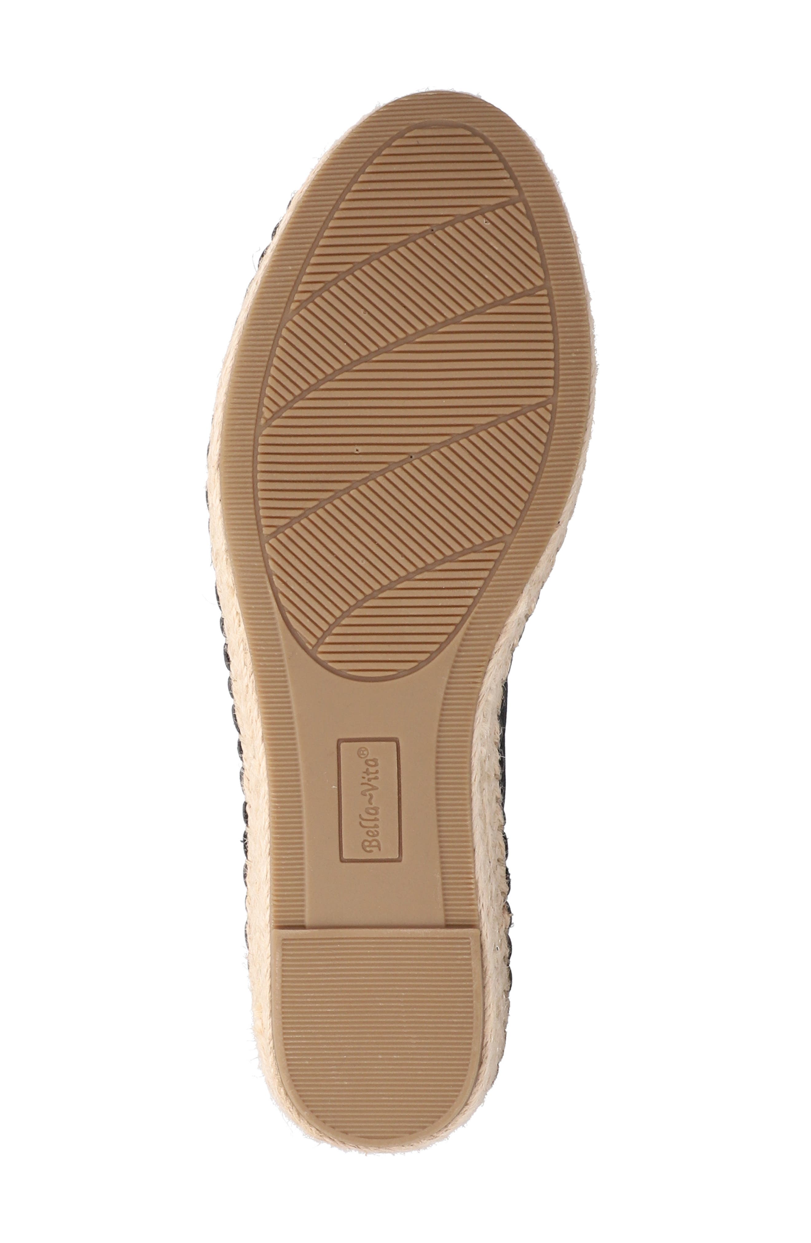 Bella Vita Jimena Zip Espadrille, Alternate, color, 