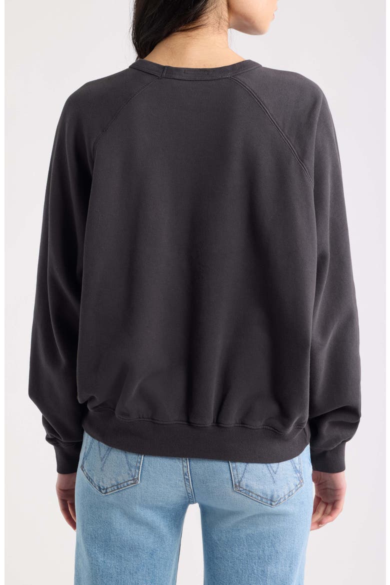 The Biggie Concert Cotton Graphic Sweatshirt, Alternate, color, MOTHER SILVER