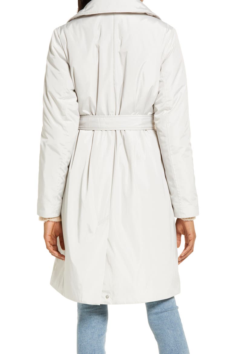 Double Breasted Trench Coat, Alternate, color, LIGHT SAND