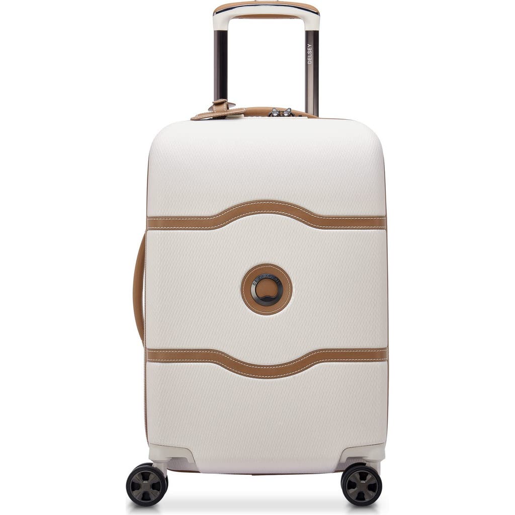 Delsey Paris Chatelet Air 2.0 Hardside 19" Carry On Spinner Luggage in Angora at Nordstrom