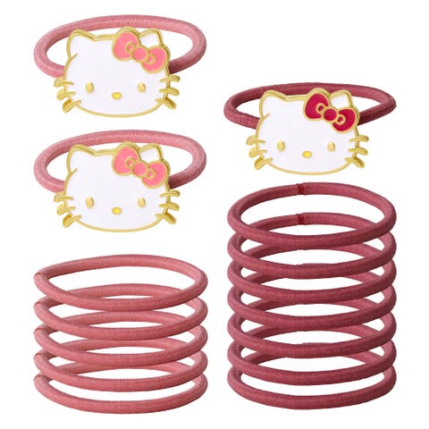 Hair Ties Pack of 15 Official License, Elastic Bands for Hair