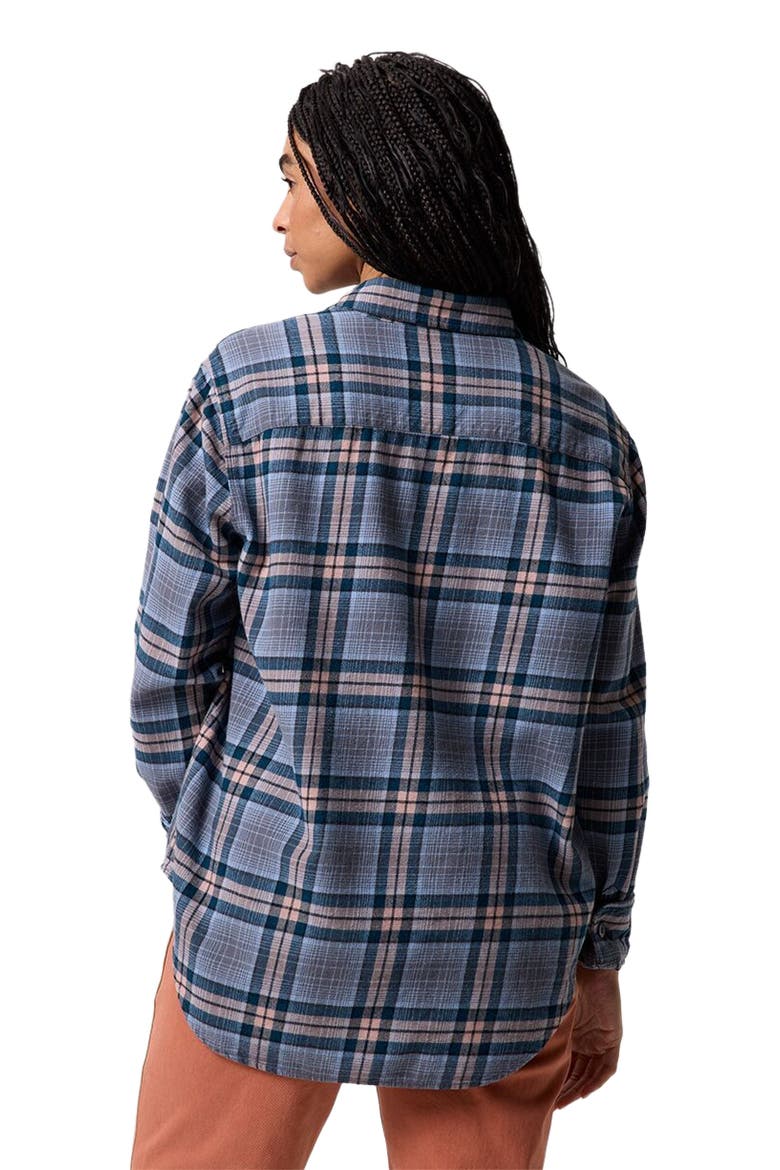 Venture Classic Flannel Shirt - Women's, Alternate, color, Midnight Blue Peeler Plaid