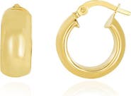 The Lovery Fine Jewelry Chunky Hoop Earrings