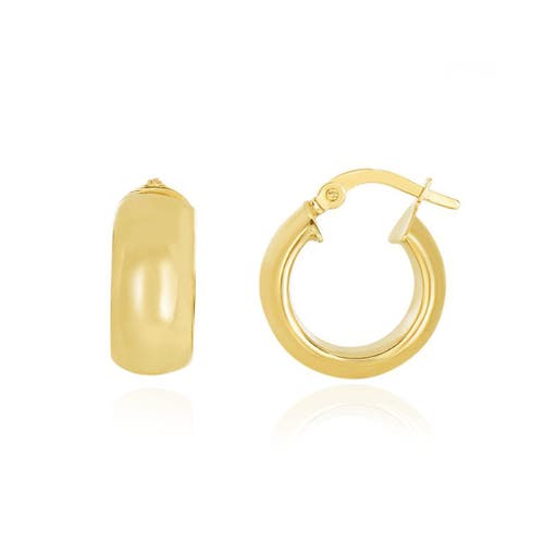 The Lovery Fine Jewelry Chunky Hoop Earrings In Gold