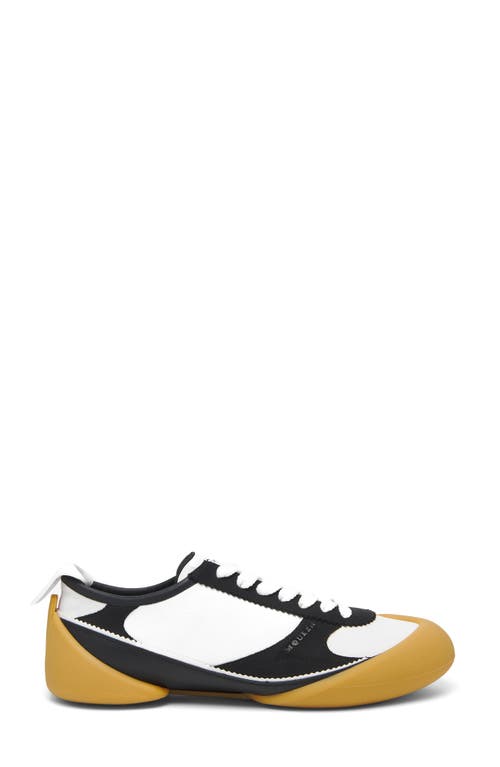Alexander Mcqueen Mcqueen Flexion Sneaker In White/black