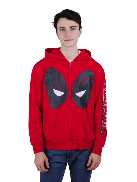 Deadpool and Wolverine Fleece Zip Up Hoodie