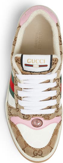 【GUCCI】SCREENER SNEAKER●8388739SFR02544 Women's Screener sneaker in multicolor canvas | GUCCI® US