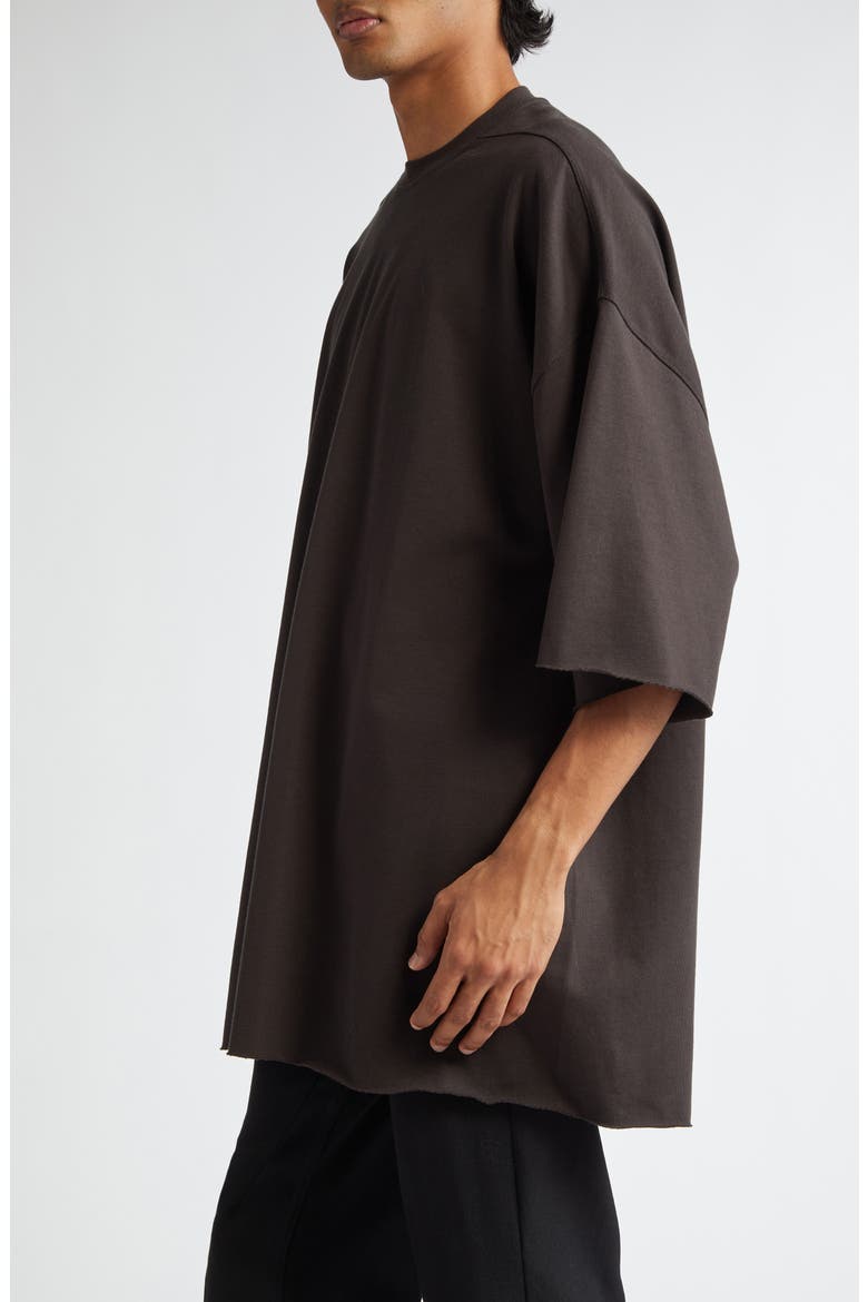 Tommy Oversize Cotton T-Shirt, Alternate, color, DARK DUST