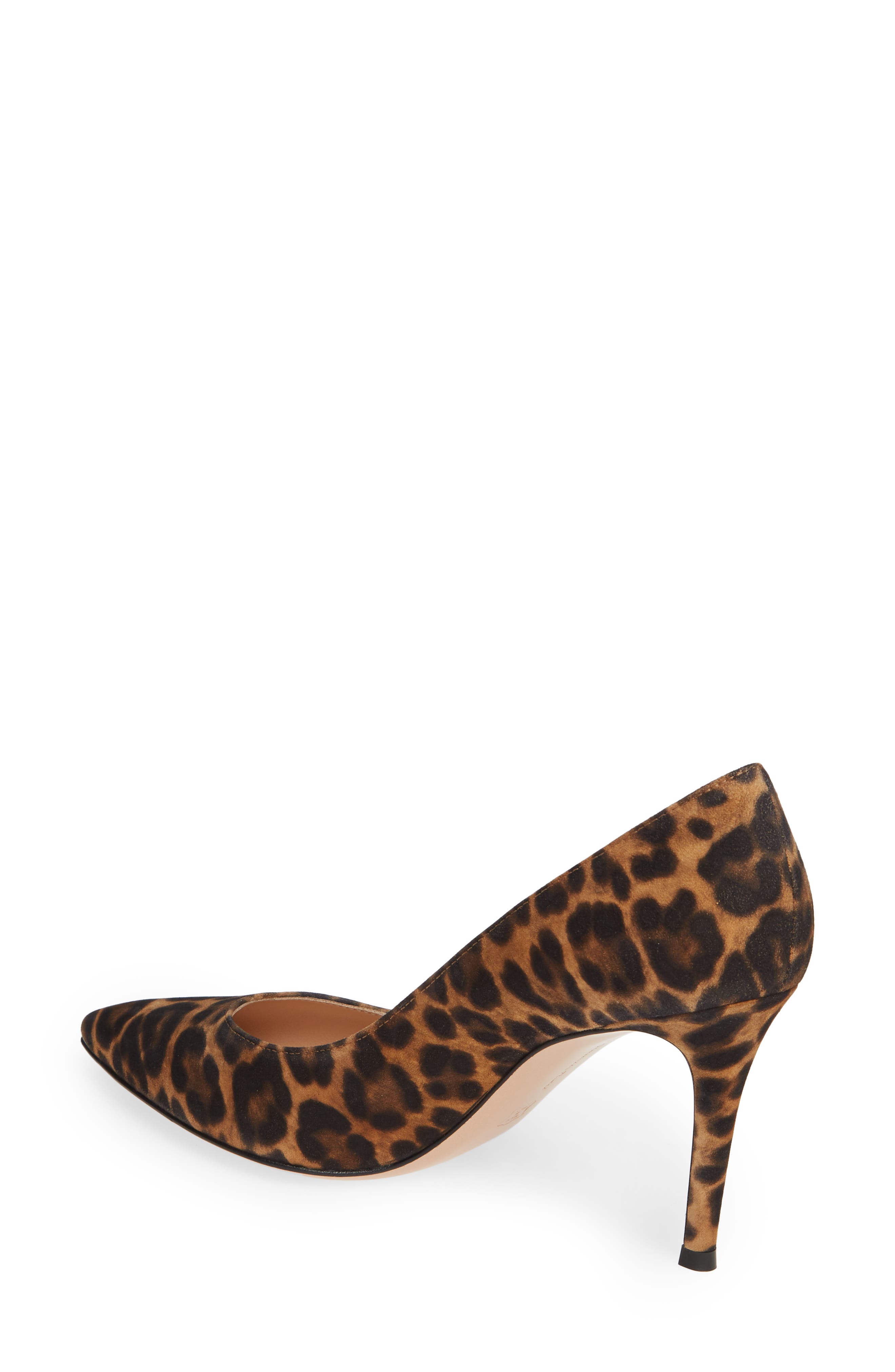 Gianvito 85 Pump, Alternate, color, LEOPARD