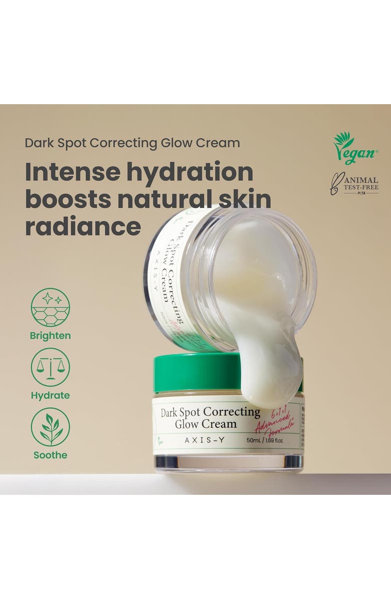 AXIS-Y Dark Spot Correcting Glow Cream, Alternate, color, White
