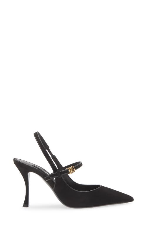 Dolce & Gabbana Dolce&gabbana Pointed Toe Slingback Pump
