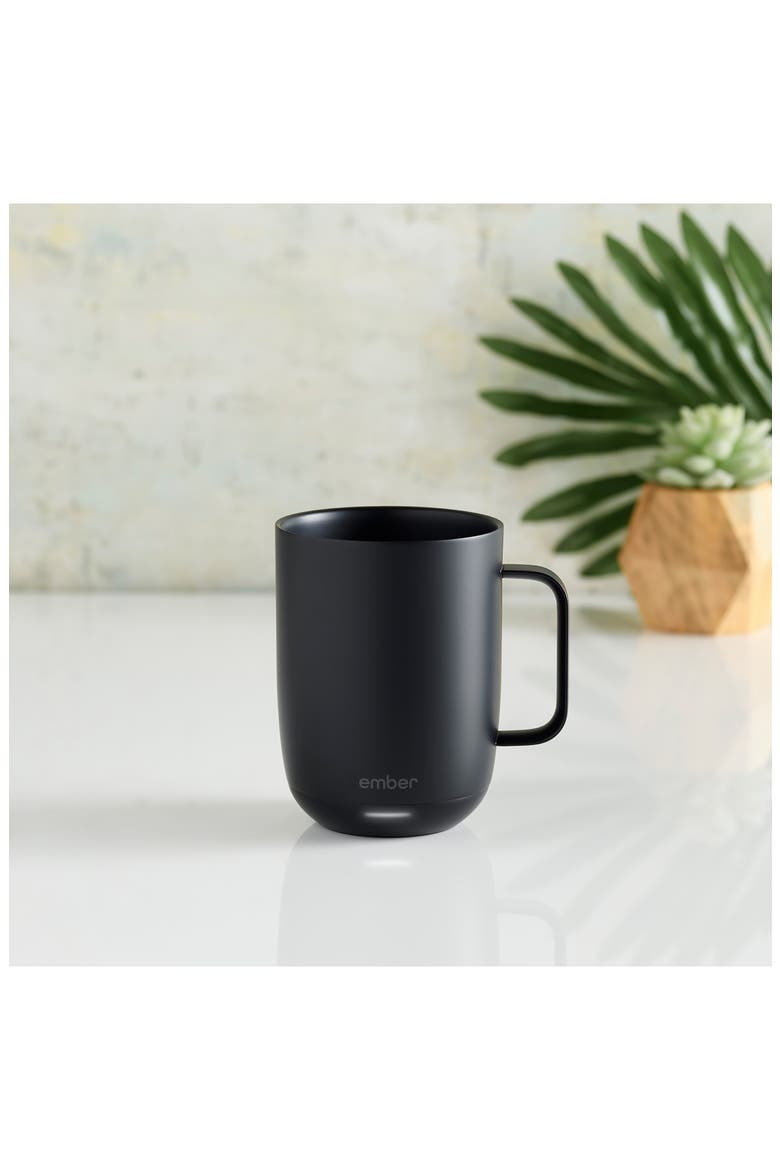 Mug 2 Temperature Control Mug & Warmer, Alternate, color, BLACK