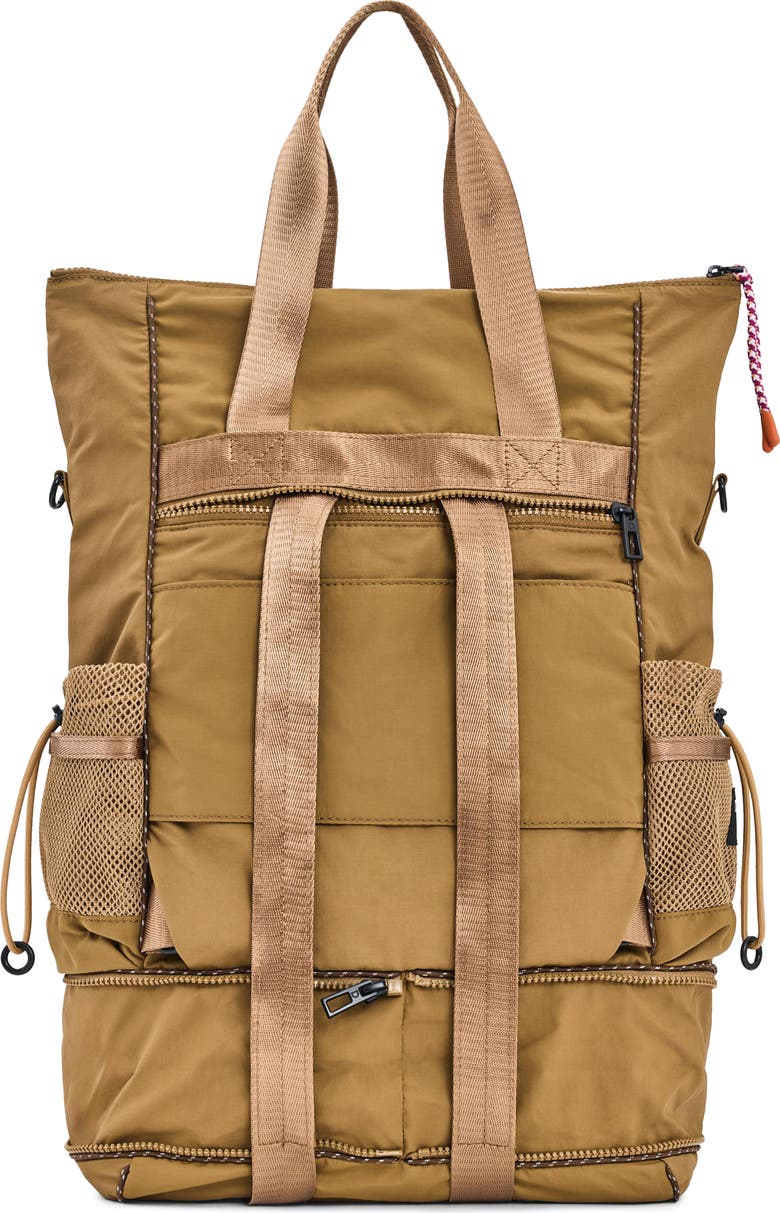 Desigual Zaino Grande In Nylon 2-in-1 Modularis - Tracolla Inclusa, Borse Multiple, Fondo Rinforzato, Nero