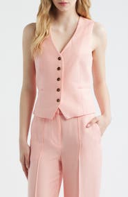 Reiss Magda Slim Fit Vest