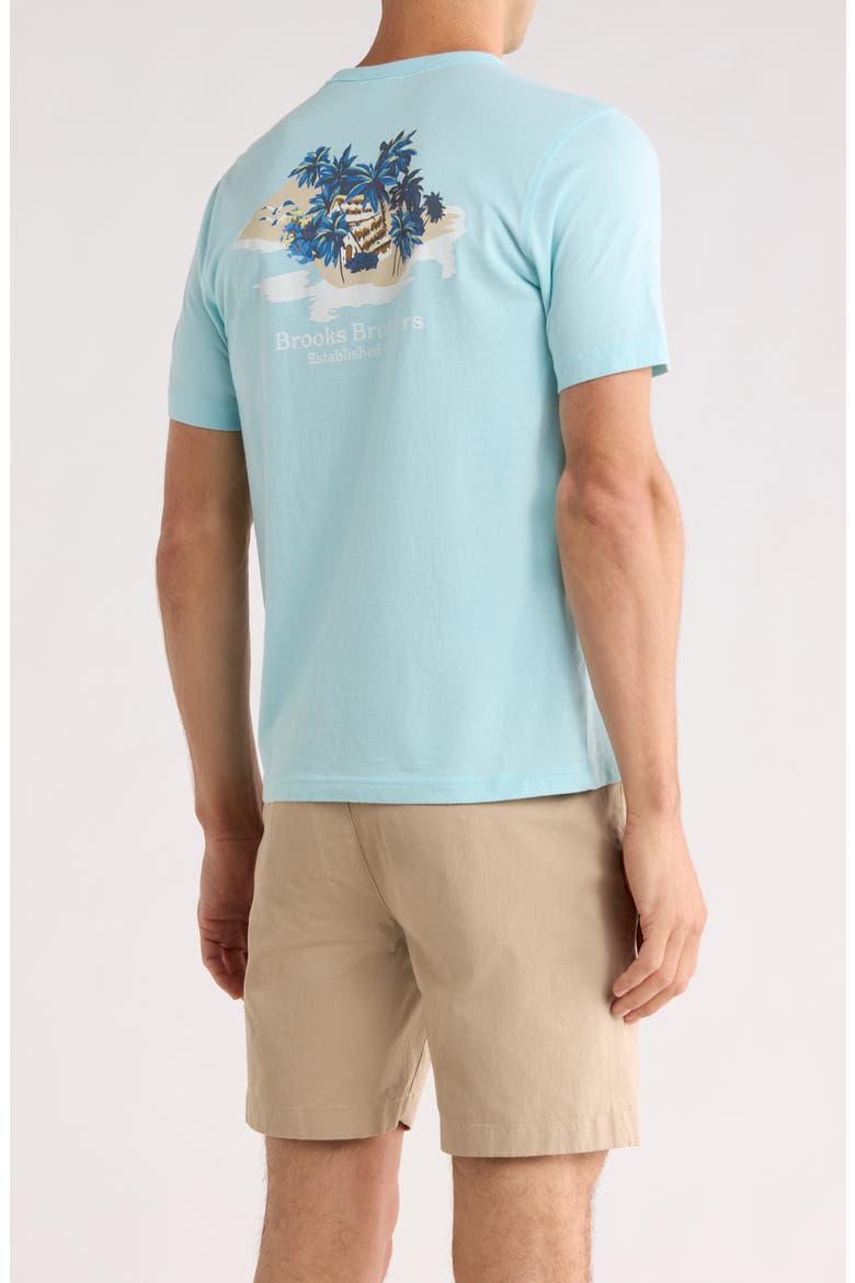 Island Graphic Tee, Alternate, color, BLUE MULTI