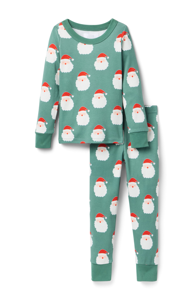 Little Paper Kids Santa Riley Lounge Wear Set, Main, color, 