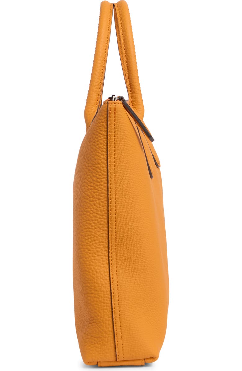 Longchamp Essential Pebbled Leather Document Holder, Alternate, color, Orange