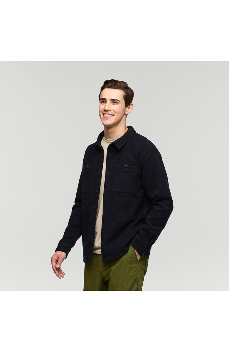 Cotopaxi Mero Organic Flannel Shirt - Men's, Main, color, Carbon