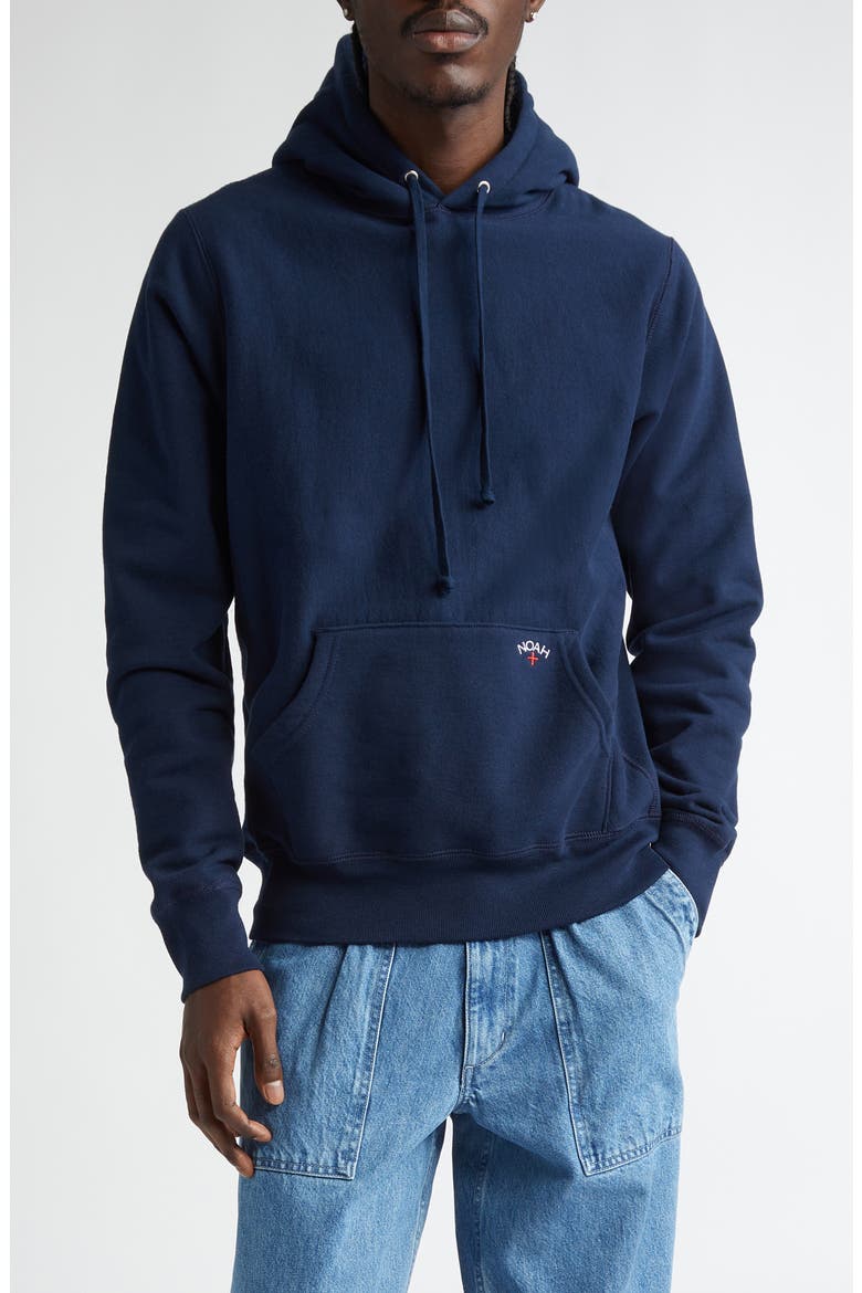 Classic Cotton Hoodie, Main, color, NAVY