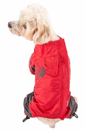 TOUCHDOG Quantum-Ice Full-Bodied Adjustable and 3M Reflective Dog Jacket - Large
