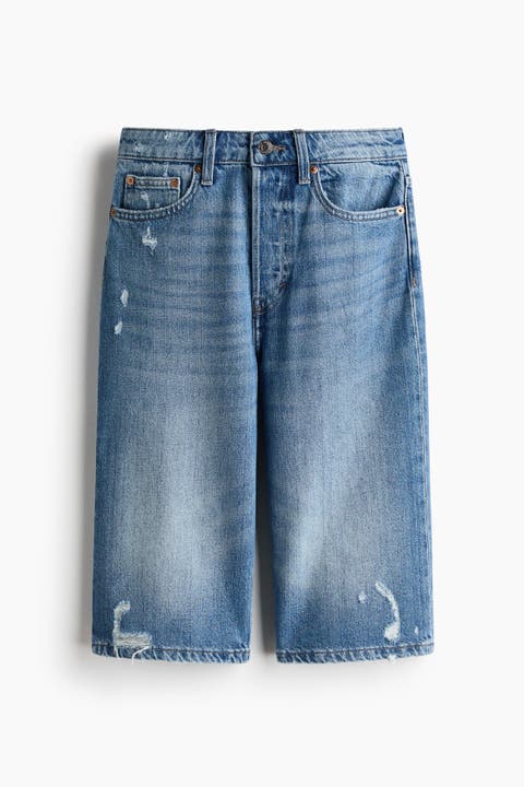 Denim Bermuda Shorts