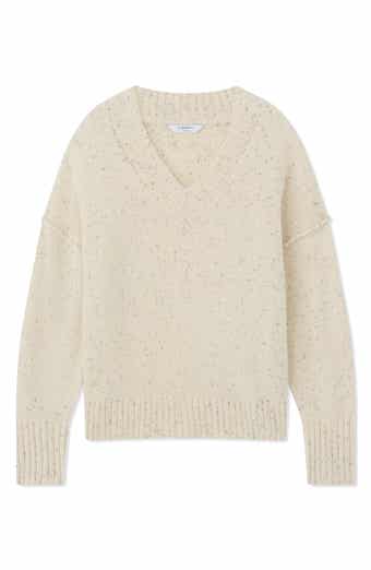 LK Bennett Cara Lambswool Blend V-Neck Sweater
