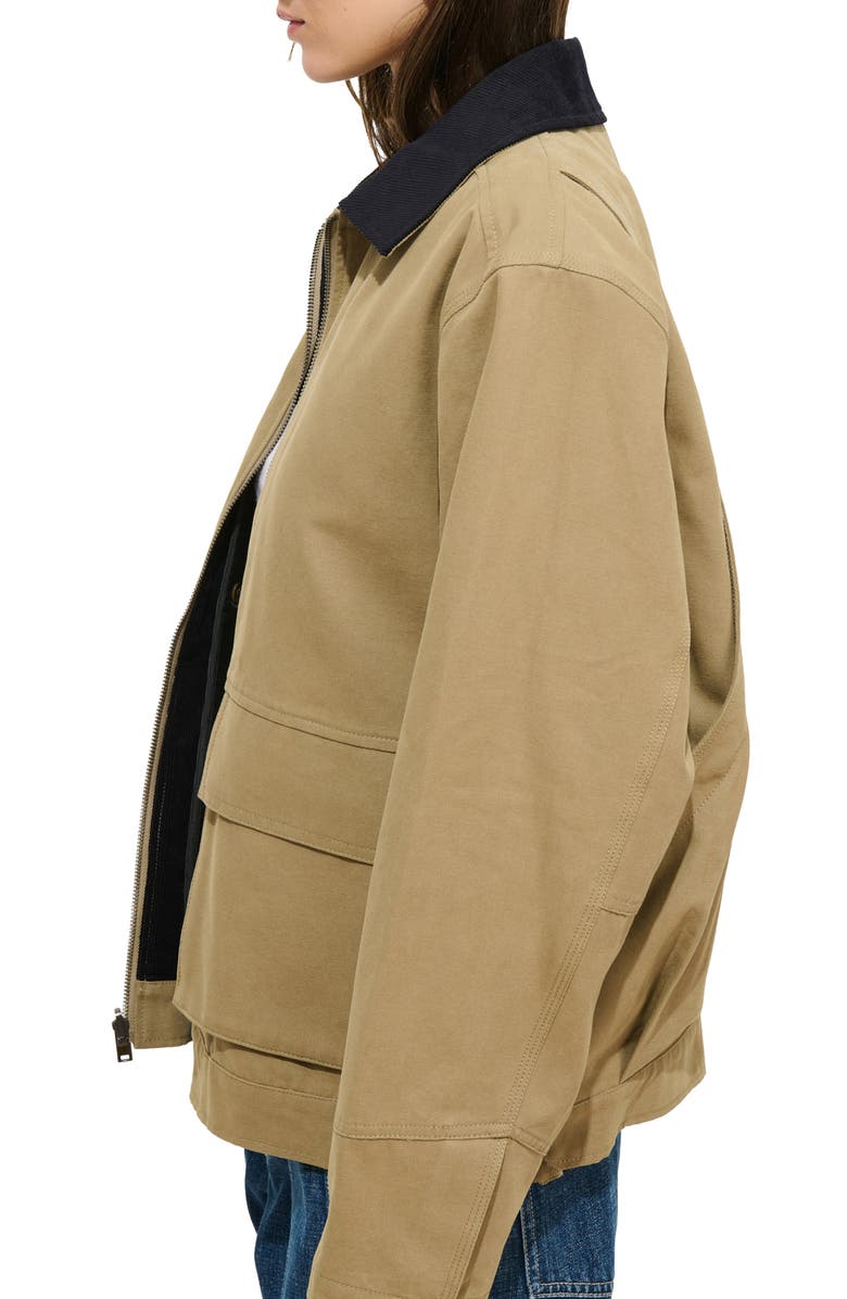 Alex Mill Essex Cotton Canvas Jacket, Alternate, color, Khaki