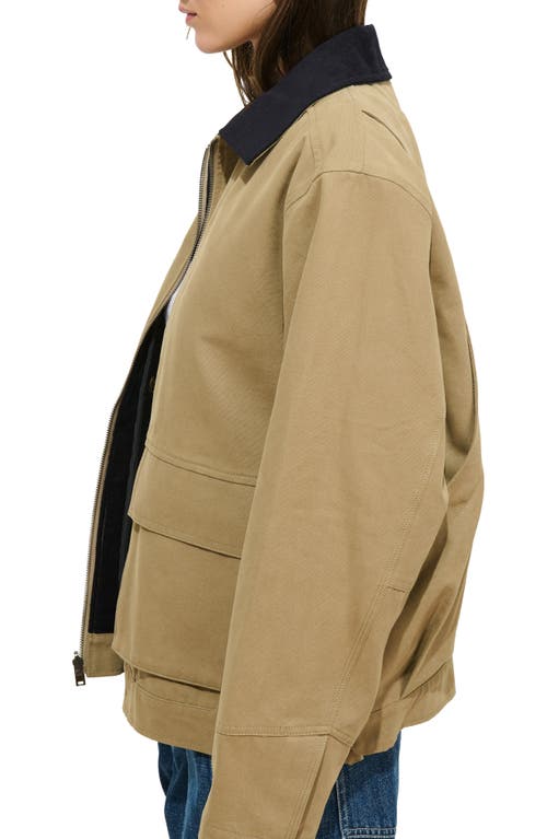 Alex Mill Essex Cotton Canvas Jacket In Brown