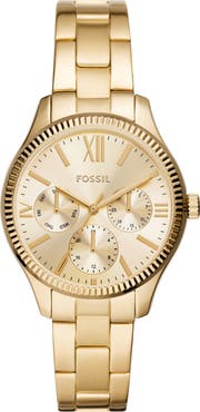 Fossil Rye Bracelet Strap Multifunction Watch, 36mm