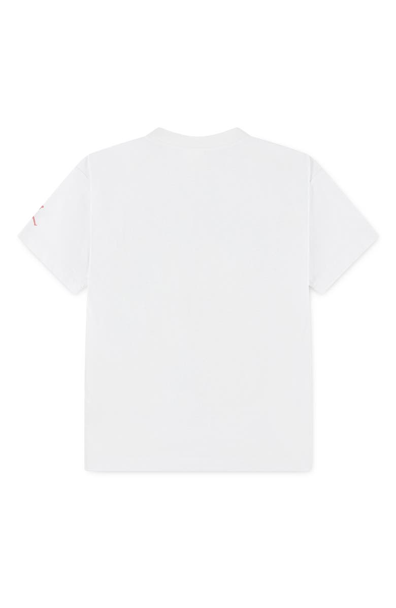 Jordan Kids' Flower Flight Graphic T-Shirt, Alternate, color, White