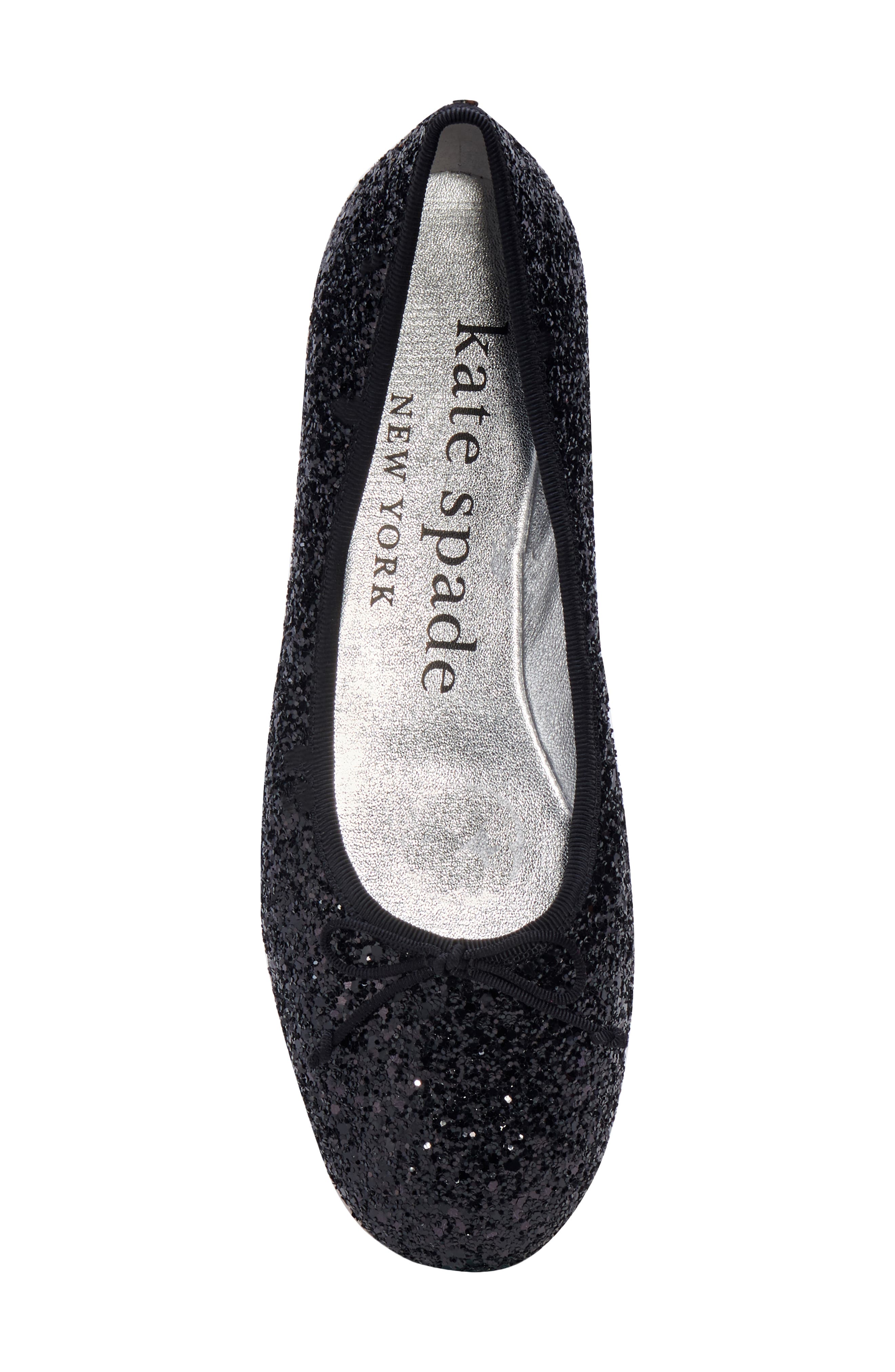 Kate Spade New York honey ballet flat, Alternate, color, Black