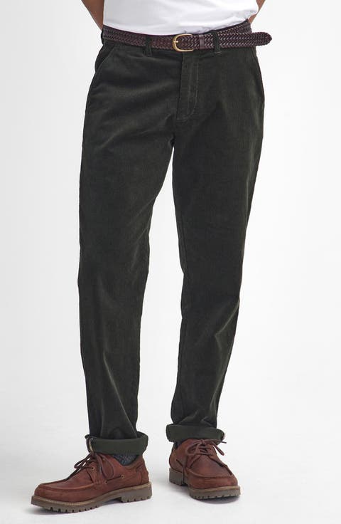 Tailored Fit Cotton Stretch Corduroy Chinos