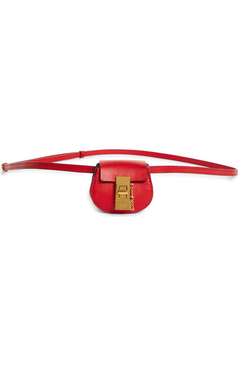 Chloé Mini Drew Belt Bag, Main, color,