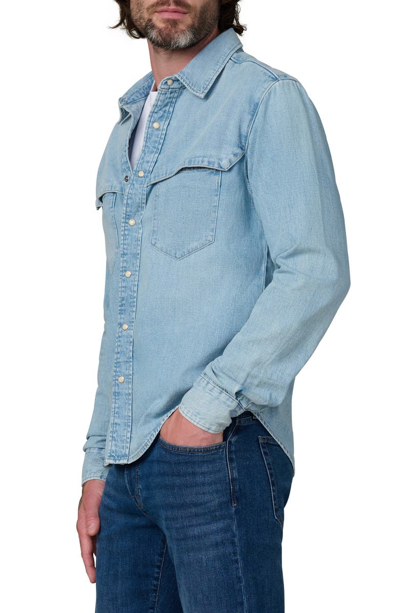 Joe's The Wayne Denim Snap-Up Western Shirt, Alternate, color, Canoga