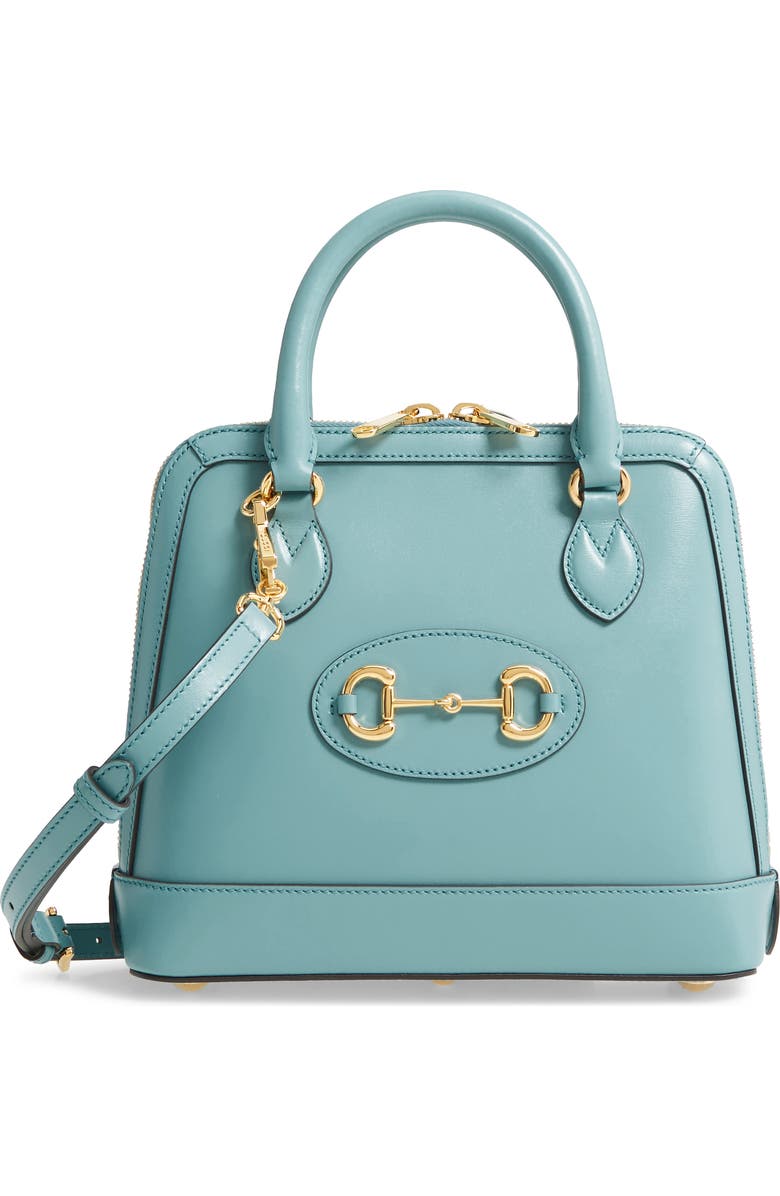 Gucci Small 1955 Horsebit Leather Satchel, Main, color,