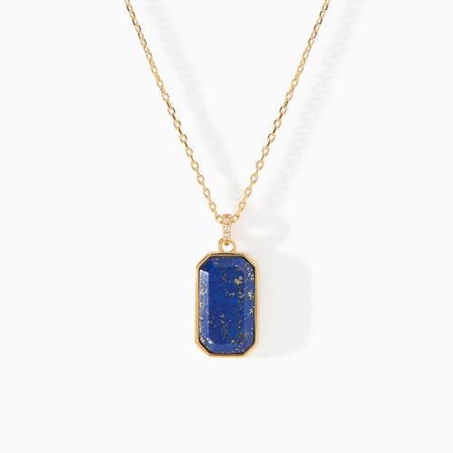 Ora Ana The Tessa Tag Necklace In Gold