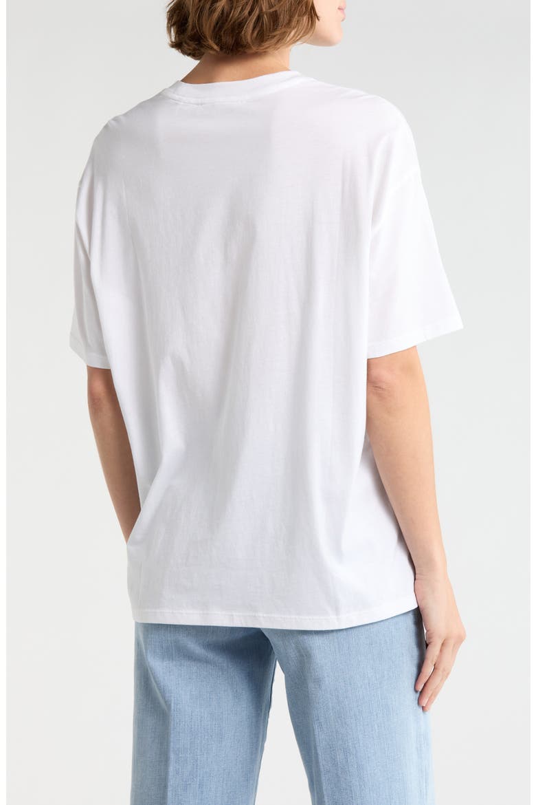 The Plus One Pima Cotton T-Shirt, Alternate, color, WHITE