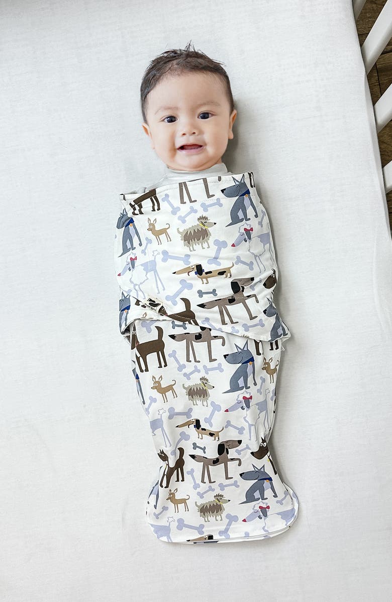 Norani Print Swaddle Blanket, Alternate, color, 