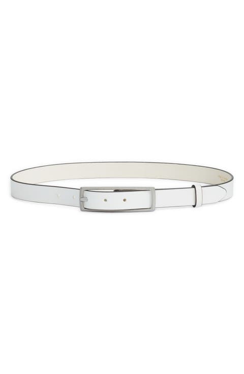 Small Rebound Texture Leather Belt