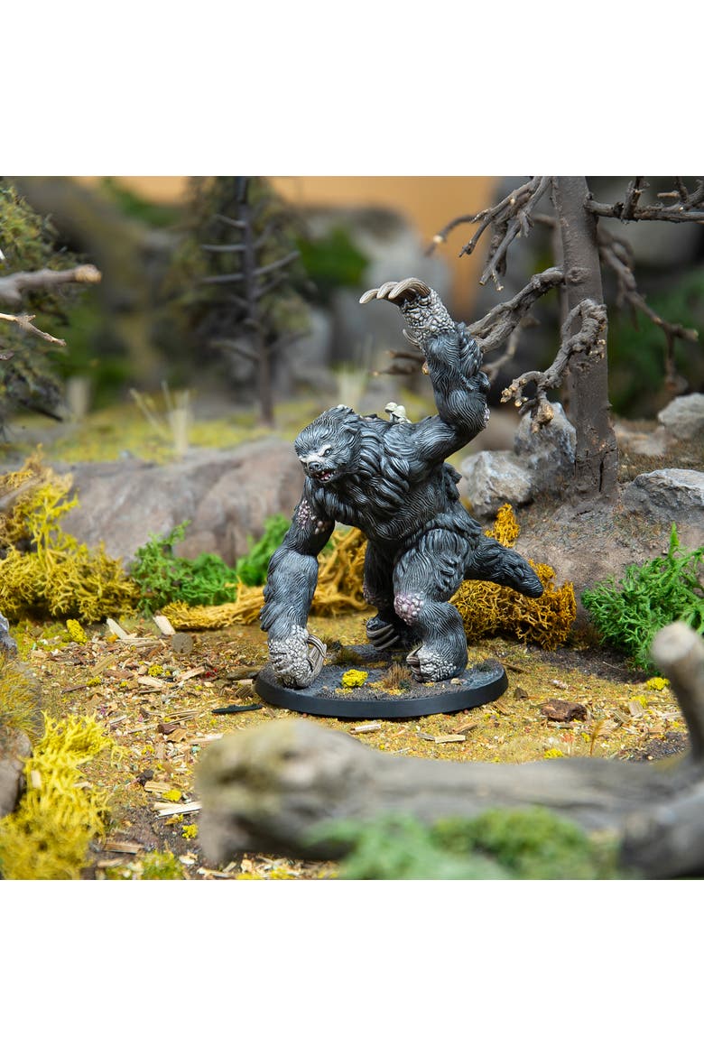 Fallout Miniatures Megasloth, Resin Figure, Alternate, color, Multicolored