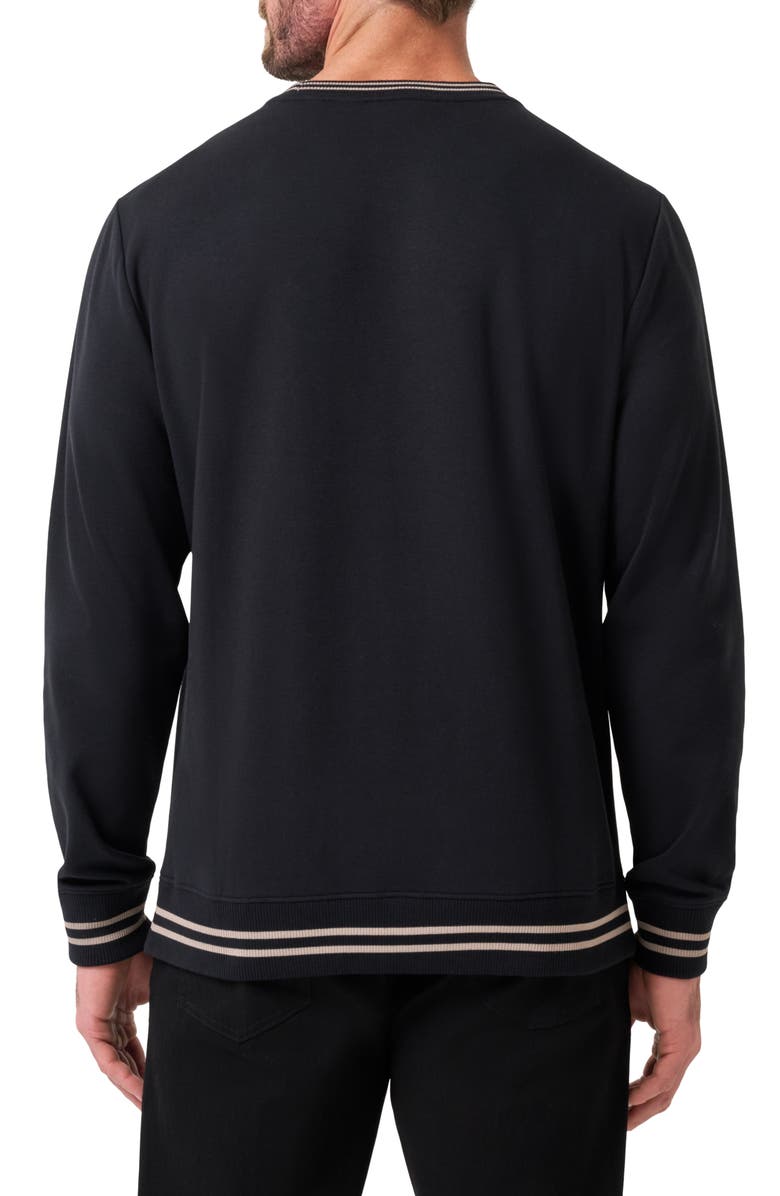 TravisMathew Social Club Contrast Stripe Sweatshirt, Alternate, color, 