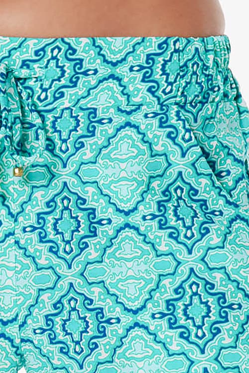 Helen Jon Seaside Pant In Marbella Tile