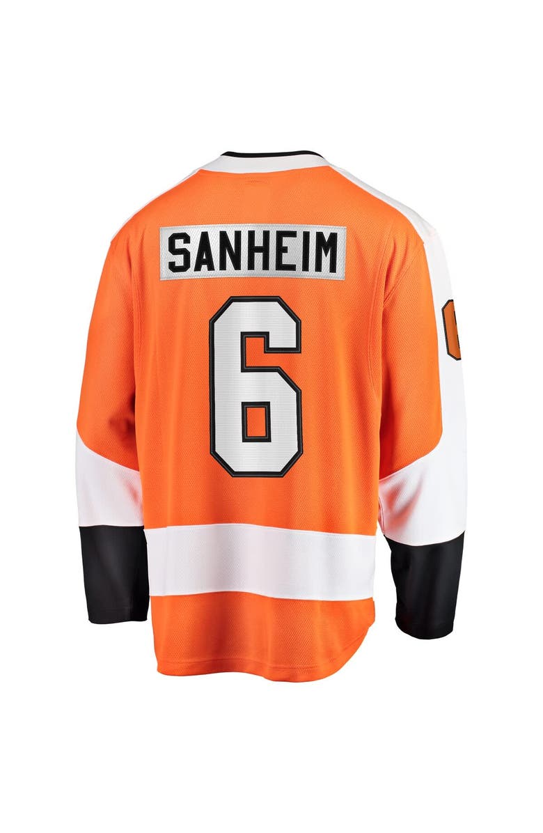 FANATICS Men's Fanatics Travis Sanheim Orange Philadelphia Flyers Premier Breakaway Player Jersey, Alternate, color, Orange